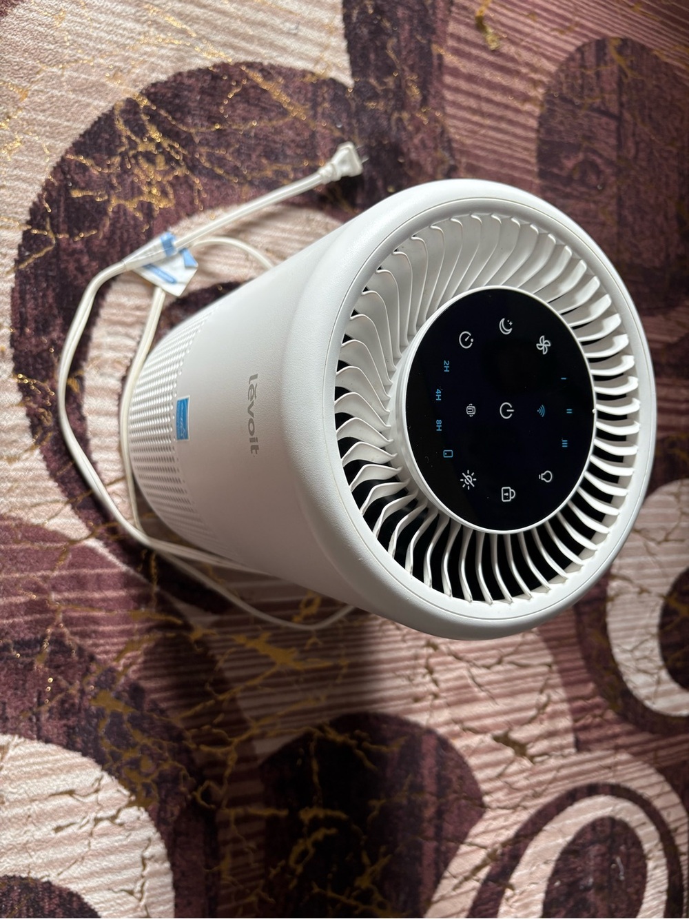 Levoit White Portable Air Purifier with Touch Control